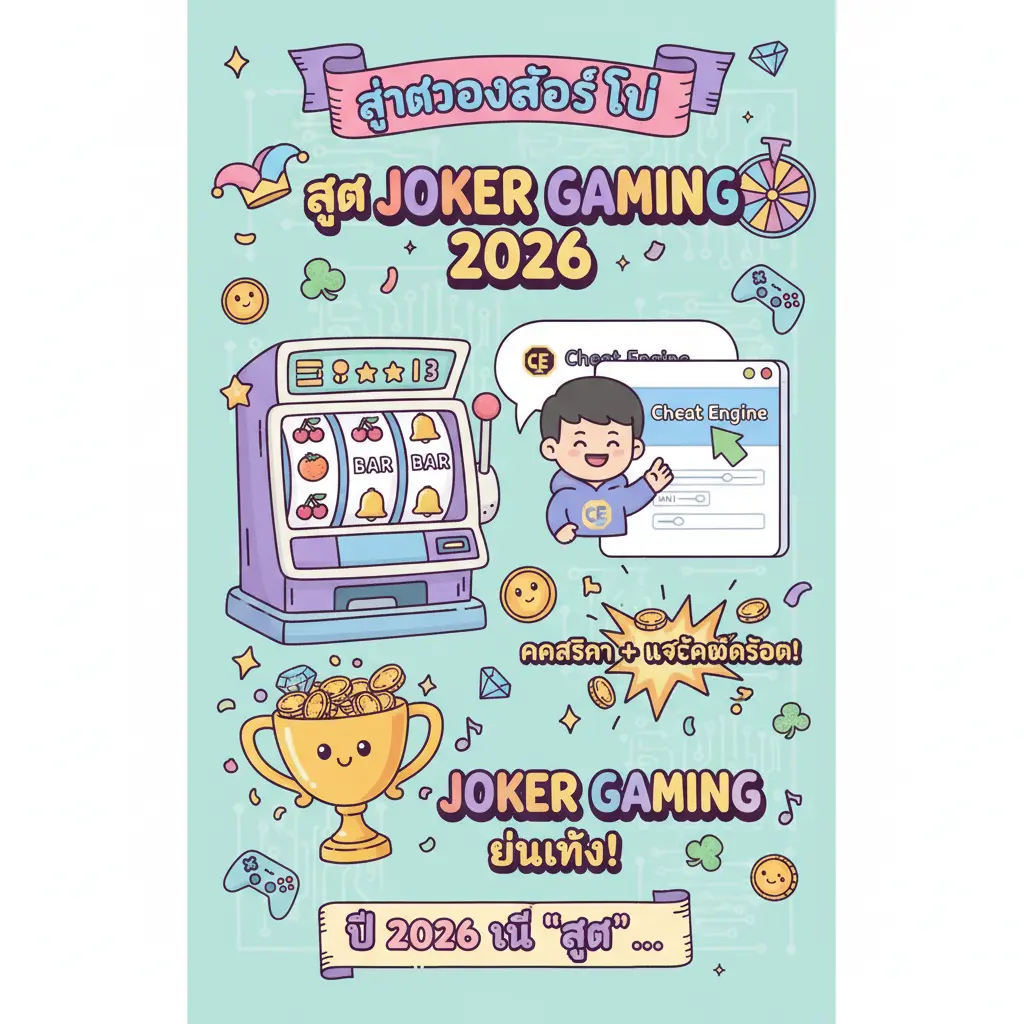 สูตรโกงสล็อต ฟรี - Cheat Engine