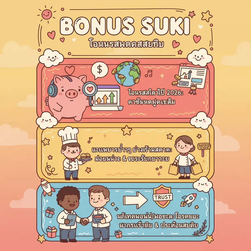 โบนัสสมัครสมาชิก - BONUS SUKI