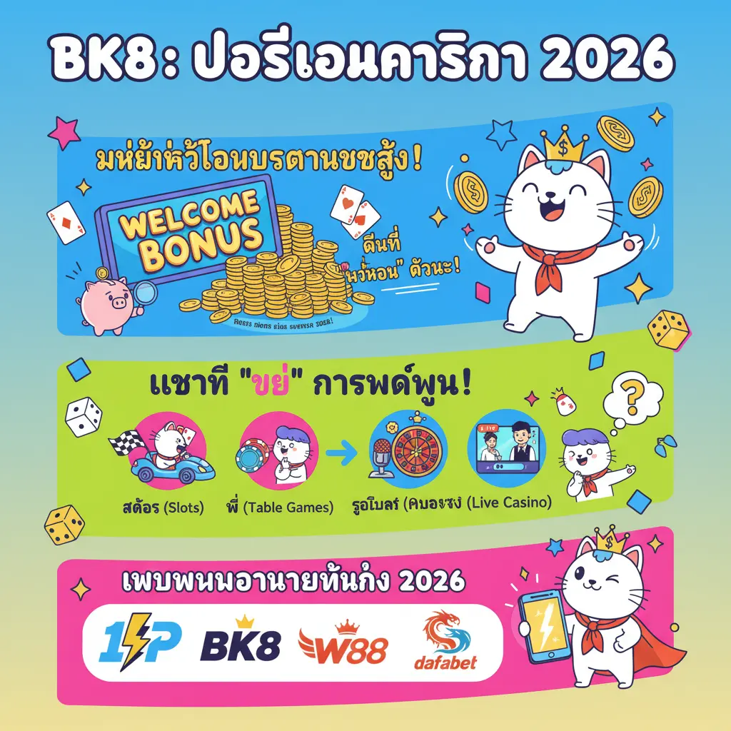 โปรโมชั่นคาสิโน - BK8
