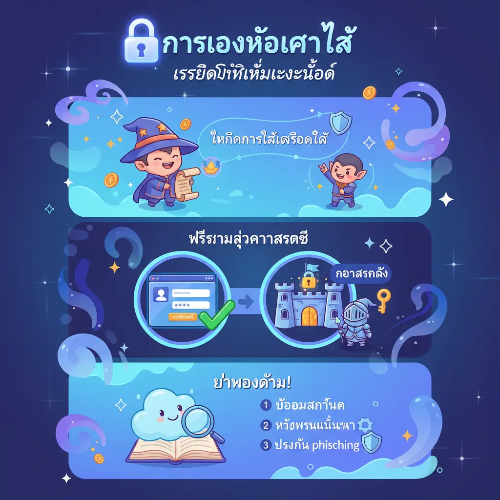 เครดิตฟรีไม่มีเงื่อนไข - การลงชื่อเข้าใช้