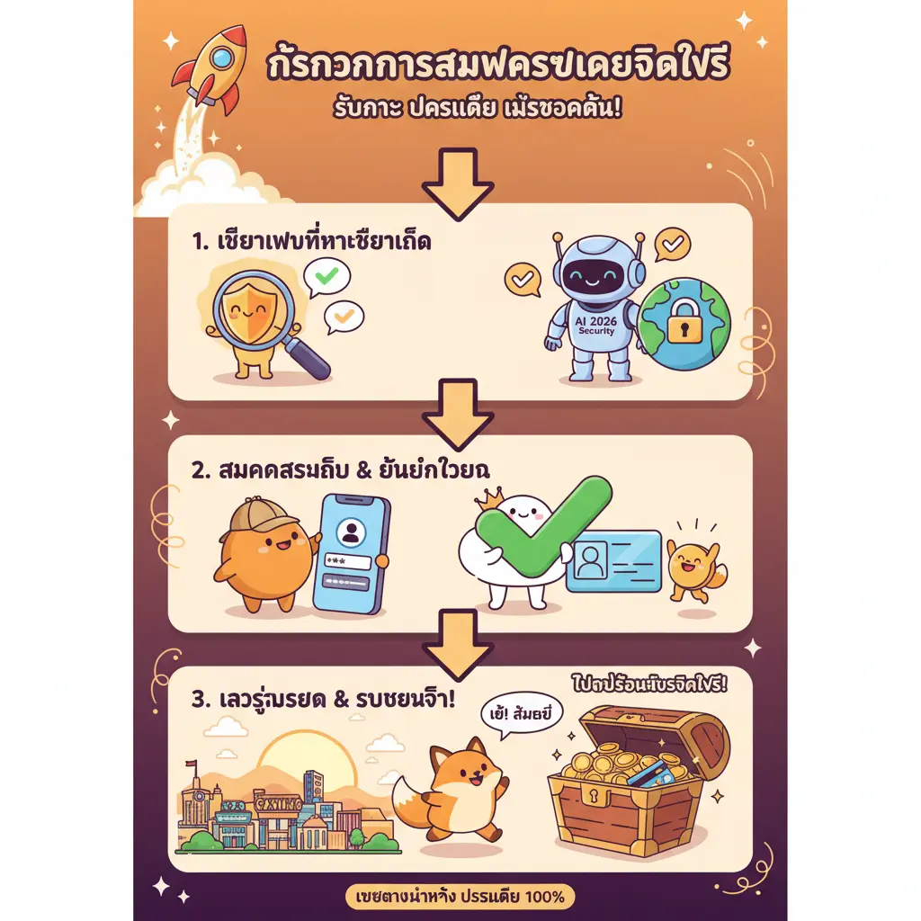 สมัครรับเครดิตฟรี - การเข้าสู่ระบบ