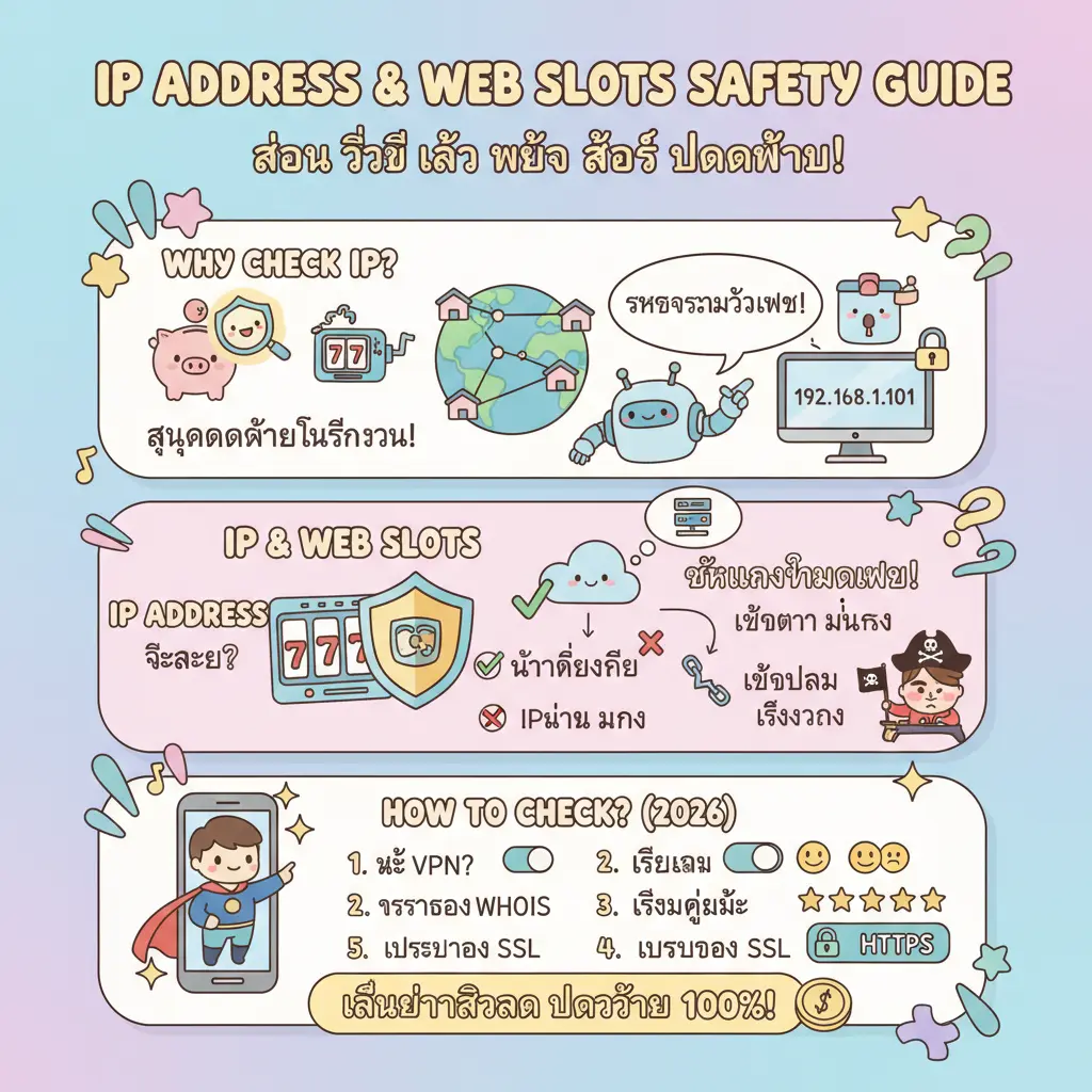 สอน วิธี เข้า เว็บ สล็อต - IP Address