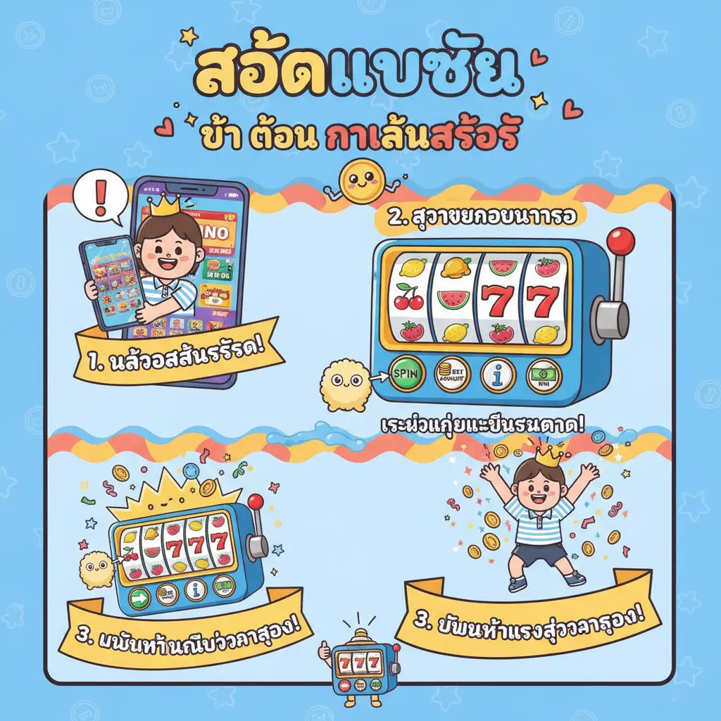 ขั้น ตอน การเล่นสล็อต - สล็อตแมชชีน