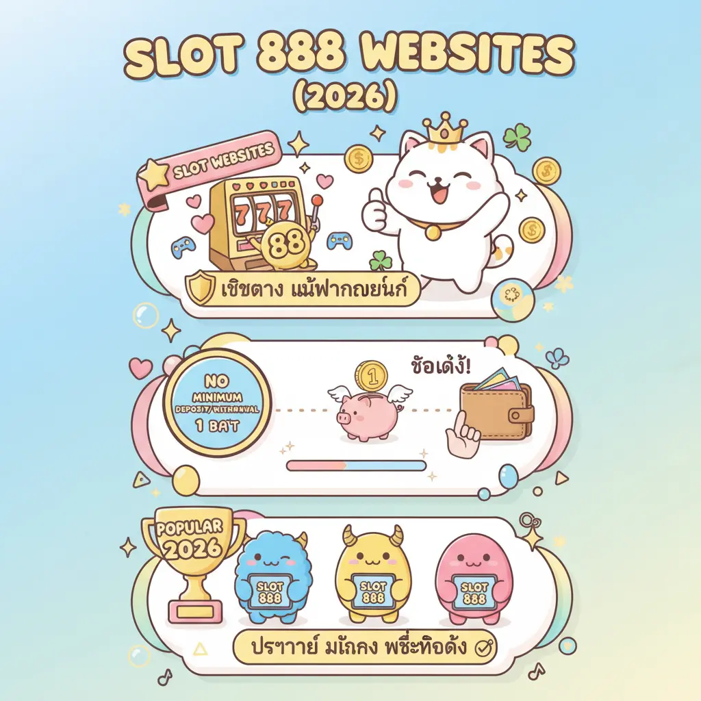 เว็บตรง สล็อต ฝากถอน ไม่มี ขั้นต่ำ 1 บาท ก็ ถอนได้ - สล็อต888