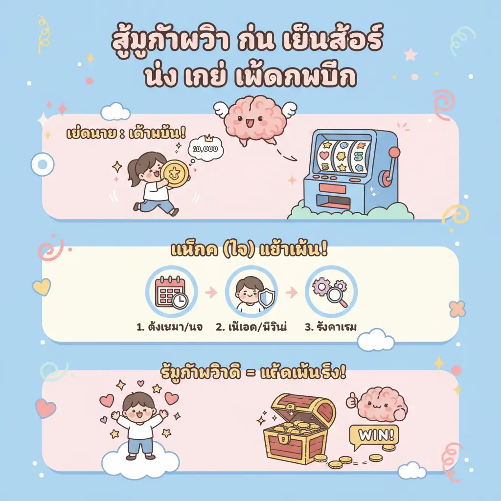 เล่นสล็อต ยัง ไง ให้แตกหมื่น - สุขภาพจิต