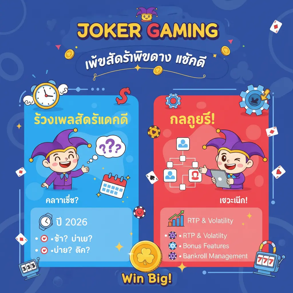 เว็บสล็อตเว็บตรง แตกดี - Joker Gaming
